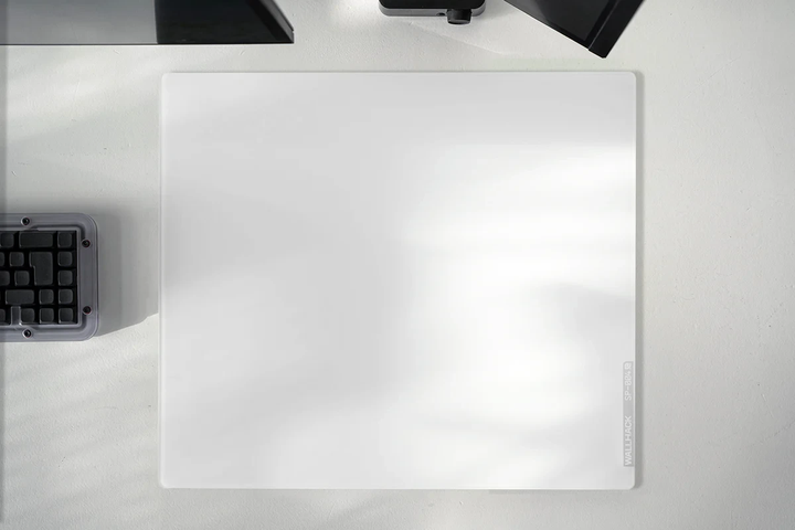 マウス・トラックボール wallhack sp-004 white SP-004 White Glass Gaming Mousepad | Wallhack