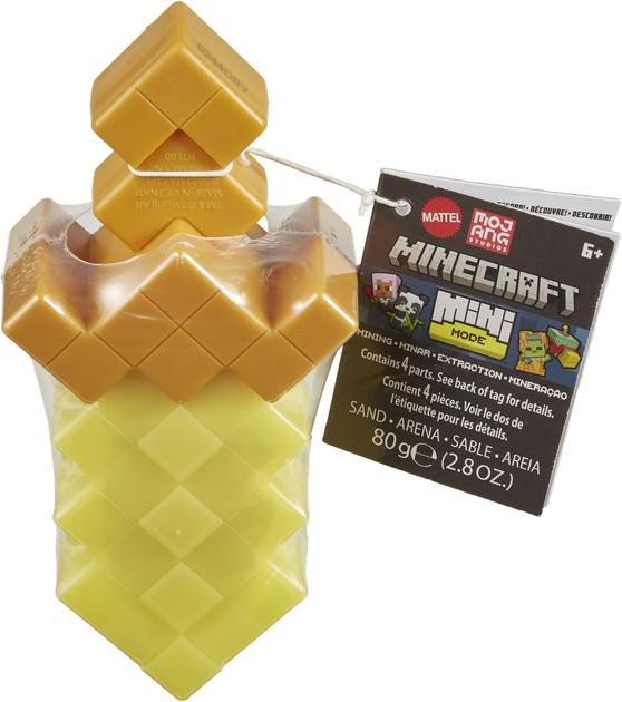 Zestaw do zabawy Mattel Minecraft Mini Mode Mining Figure HTL01 (194735192915) - obraz 9