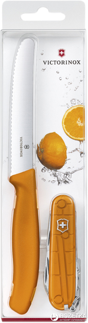 Набор ножей Victorinox Color Twins Orange (1.8901.L9) - изображение 1