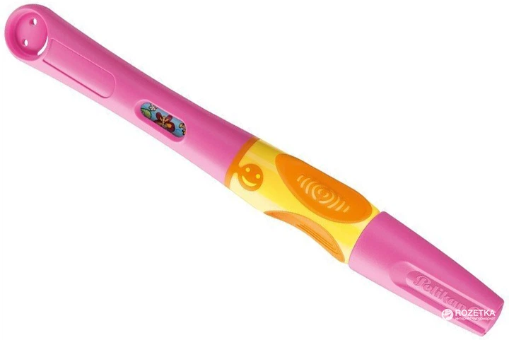 Ручка перьевая обучающая для левши Pelikan Griffix Berry Синяя Розовый ...