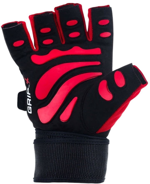 Рукавички для фітнесу Bushido GRIP-X WG-161 XL Black/Red (5902539012545) - зображення 3
