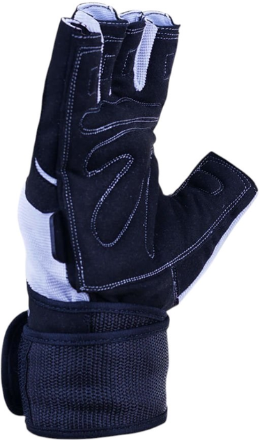 Рукавички для фітнесу Bushido GRIP-X WG-162 XL Black/White (5902539012781) - зображення 6