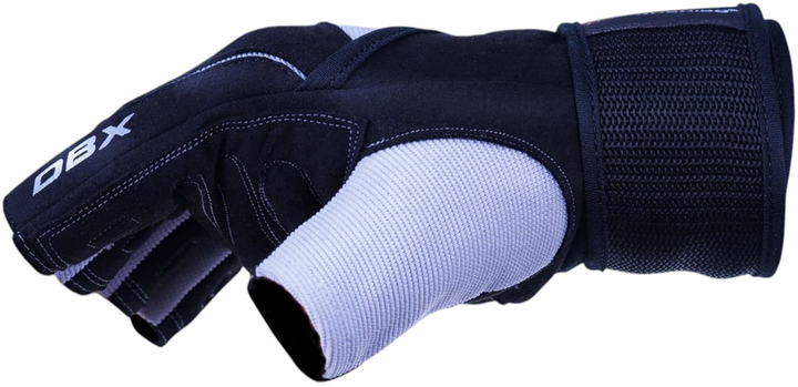 Рукавички для фітнесу Bushido GRIP-X WG-162 XL Black/White (5902539012781) - зображення 7