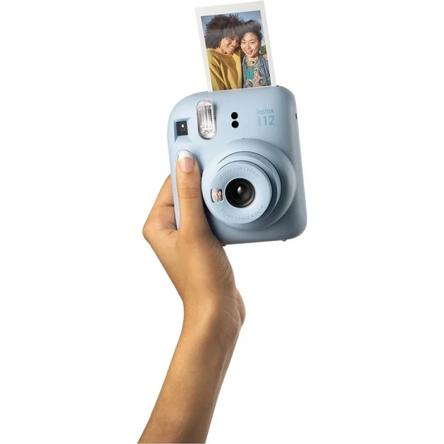 Фотокамера моментальной печати Fujifilm Instax Mini 12 Pastel Blue (16806092) - Фото 7 Фотокамера моментальной печати Fujifilm Instax Mini 12 Pastel Blue (16806092) - изображение 7