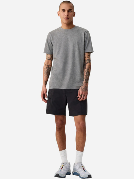Koszulka męska bawełniana długa Gap 440775-08 XL Szara - obraz 3