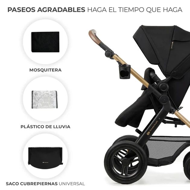 Универсальная коляска 3 в 1 Kinderkraft Moov 2 Air Pure Black (KSMOOV02BLK0000) - изображение 19