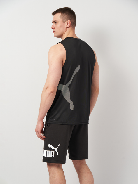 Спортивная майка мужская Puma Tad Big Logo Tank 52672001 M Black (4067984045959) 