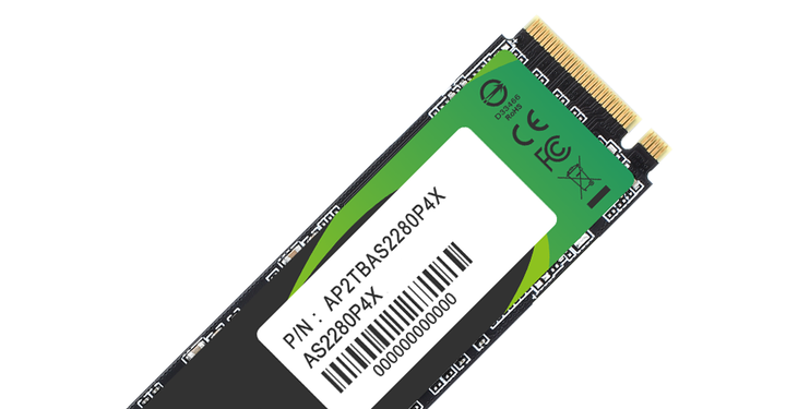 Накопитель SSD 1TB Apacer AS2280P4X M.2 PCIe 3.0 3D TLC (AP1TBAS2280P4X-1) - изображение 4