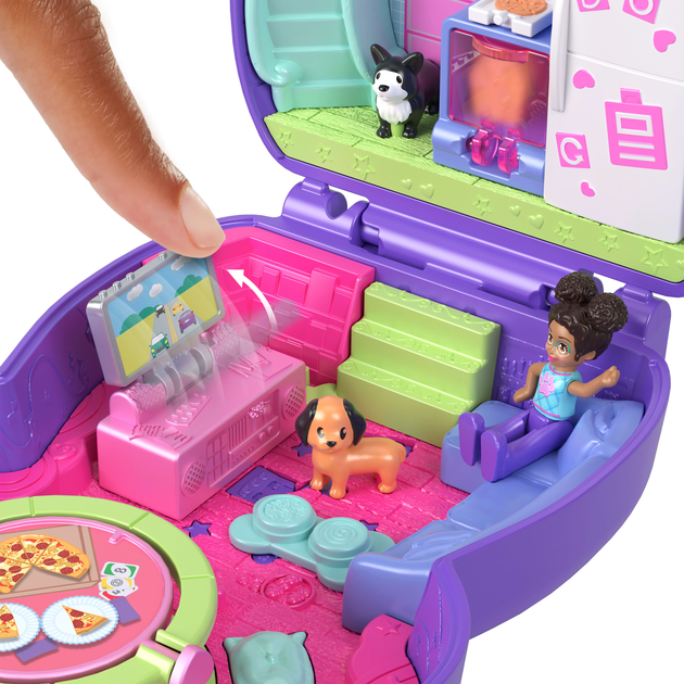 Zestaw do zabawy Polly Pocket Sleepover Puppy JCR38 (194735274901) - obraz 3