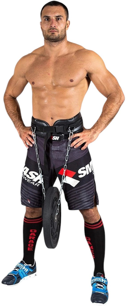 Pas obciążeniowy z łańcuchem Bushido Dip Belt DB2 (5904639192929) - obraz 11