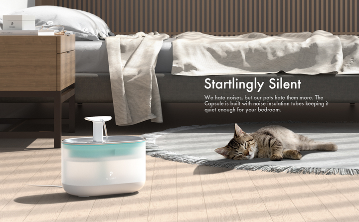 Поїлка для котів Petlibro Капсульний фонтан Blue (PL-WF002-93W) (0619988626708) - зображення 5