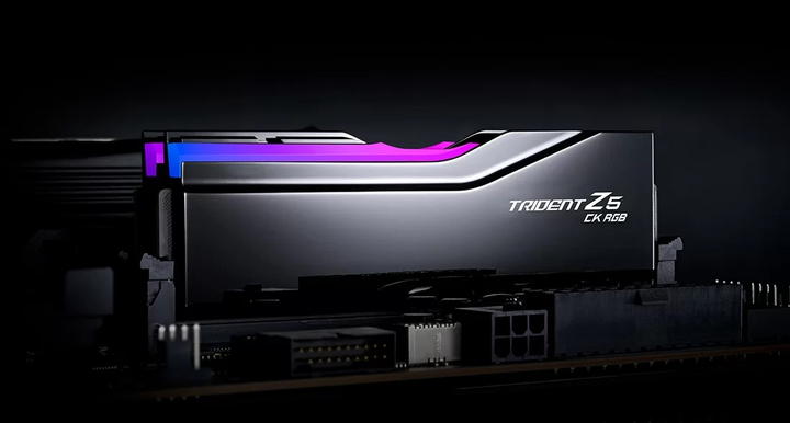 Pamięć RAM G.Skill DDR5-8200 49152MB PC5-65600 (Kit of 2x24576) Trident Z5 CK RGB Black (F5-8200C4052G24GX2-TZ5CRK) - obraz 7