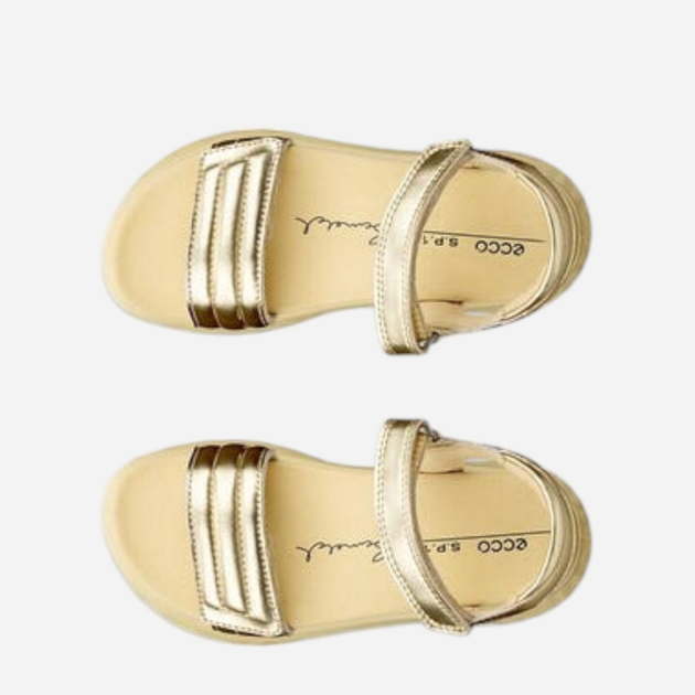 Sandały dziecięce dla dziewczynki skórzane Ecco SP.1 Lite Sandal K 71217261132 31 Złote (194891750158) - obraz 5