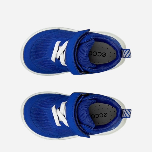 Buty sportowe chłopięce na rzepy Ecco Biom 2.2 Infant Virtual 71076161123 22 Niebieskie (194891844383) - obraz 5
