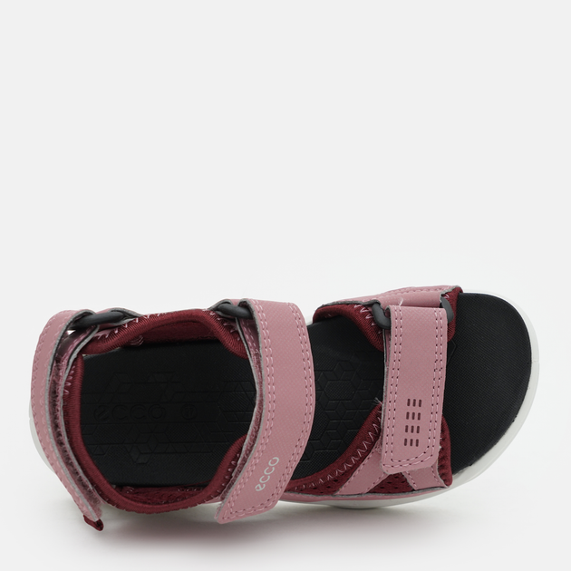 Дитячі спортивні сандалії для дівчинки Ecco Biom Raft Blush Morillo 70060260565 26 Рожеві (194891199292) - зображення 4