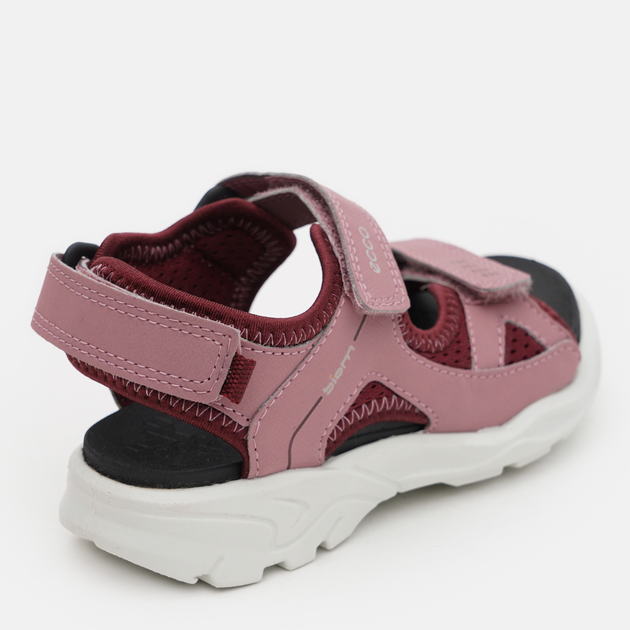 Дитячі спортивні сандалії для дівчинки Ecco Biom Raft Blush Morillo 70060260565 34 Рожеві (194891199377) - зображення 3