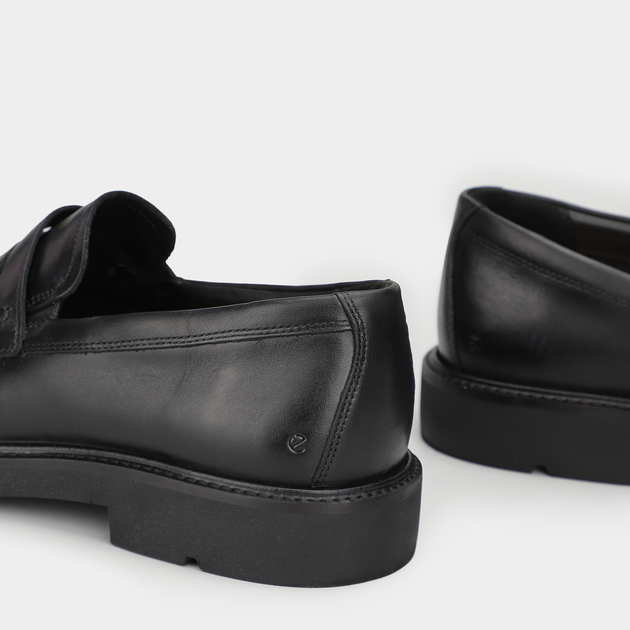 Loafersy męskie skórzane ECCO ecc525654-01001 43 Czarne (194891398985) - obraz 5