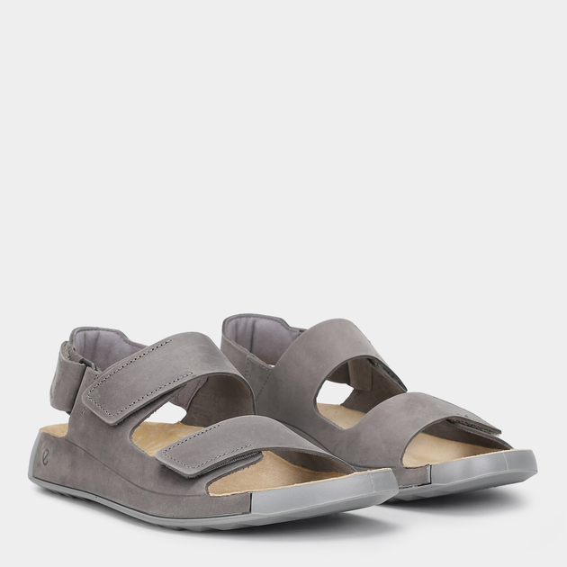 Sandały męskie skórzane Ecco Cozmo M 50094402013 41 Szare (194891764636) - obraz 3