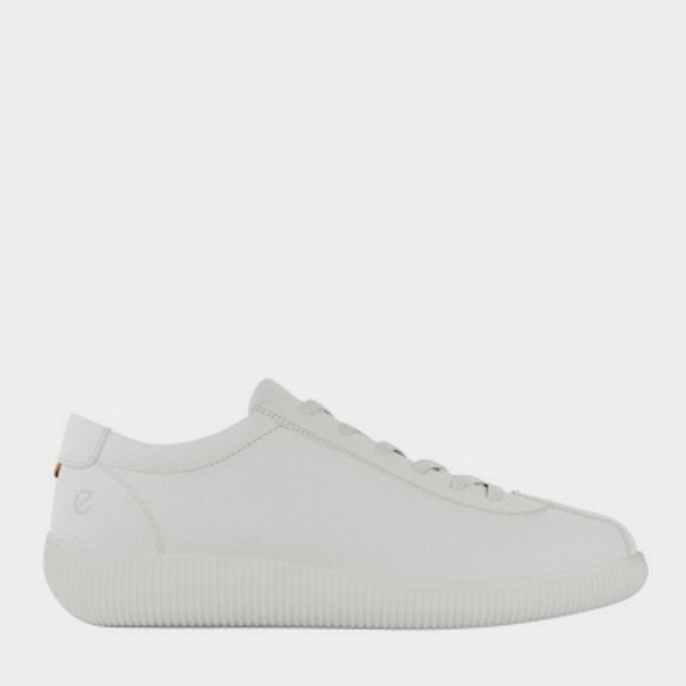 Tenisówki męskie Ecco Soft Zero M 53776401007 41 Białe (194891610568) - obraz 1