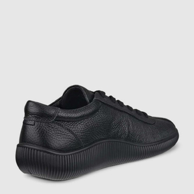 Sneakersy męskie skórzane do kostki Ecco Soft Zero M 53776401001 47 Czarne (194891610803) - obraz 3