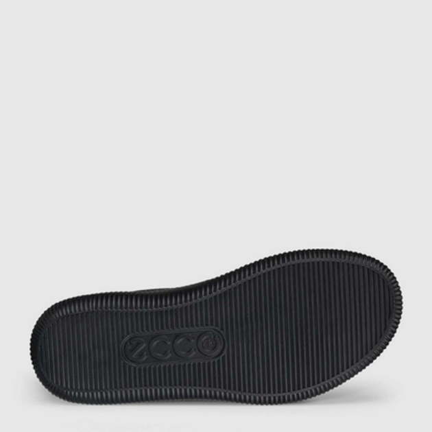 Sneakersy męskie skórzane do kostki Ecco Soft Zero M 53776401001 45 Czarne (194891610780) - obraz 4