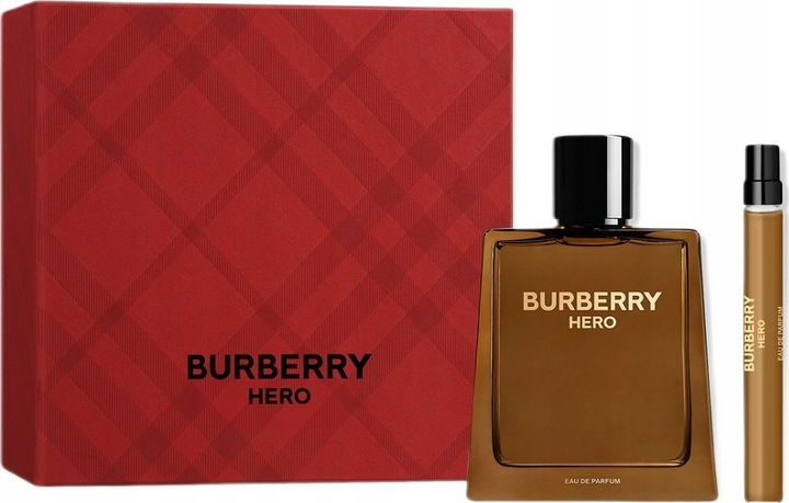 Набір для чоловіків Burberry Hero Парфумована вода 100 мл + Парфумована вода 10 мл (3616305255266) - зображення 1