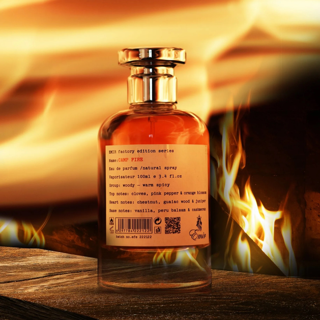 Woda perfumowana unisex Emir Factory Edition Camp Fire 100 ml (6297784222122) - obraz 3