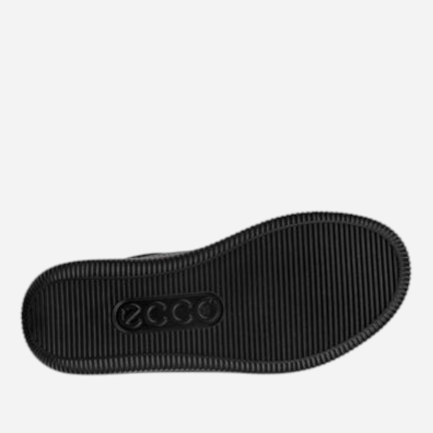 Sneakersy damskie skórzane do kostki Ecco Soft Zero W 22026301001 39 Czarne (194891602426) - obraz 6