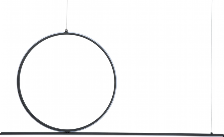 Люстра Berger 7023-PL-31 Black LED 31 Вт 4000К для кухни, спальни, прихожей - изображение 2