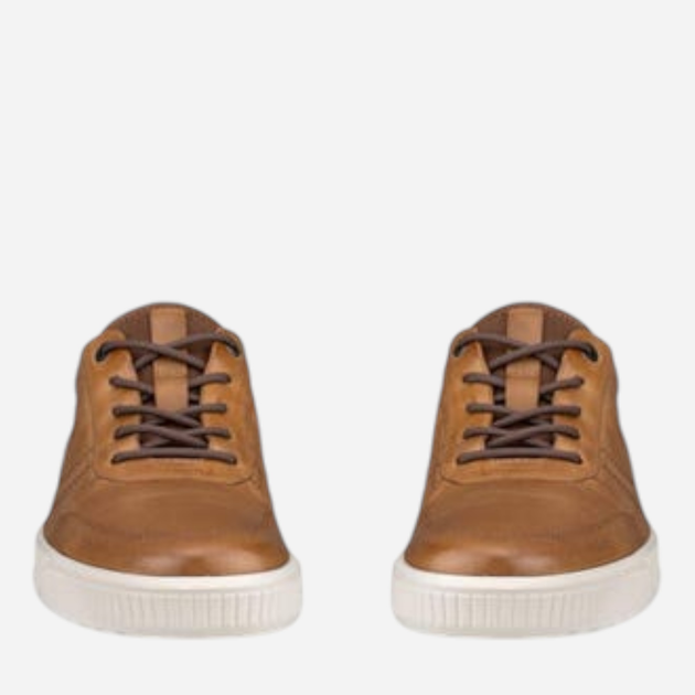Sneakersy męskie skórzane do kostki Ecco Byway 50167402034 41 Brązowe (194891880602) - obraz 4