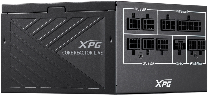 Блок питания XPG CORE REACTOR II VE 750W Black (75261424) - изображение 1