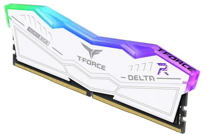 Pamięć RAM Team Group DDR5-7200 32768MB PC5-57600 (Kit of 2x16384) Delta RGB White (FF4D532G7200HC34ADC01) - obraz 3