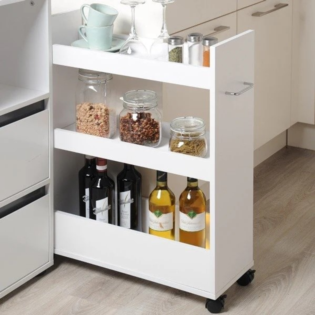 Стелаж кухонний Kesper 79 x 22 x 60 см Білий (4000270248528) - зображення 5