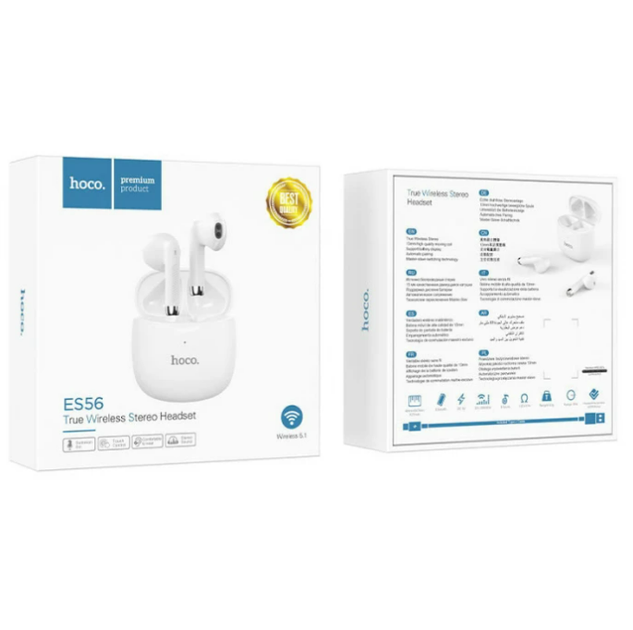 Навушники HOCO ES56 White - Фото 3 Навушники HOCO ES56 White - зображення 3