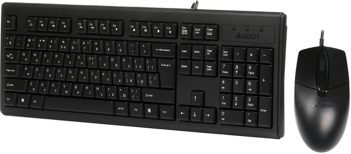 Комплект проводной A4Tech KR-8372S Black (4711421954853) - изображение 2