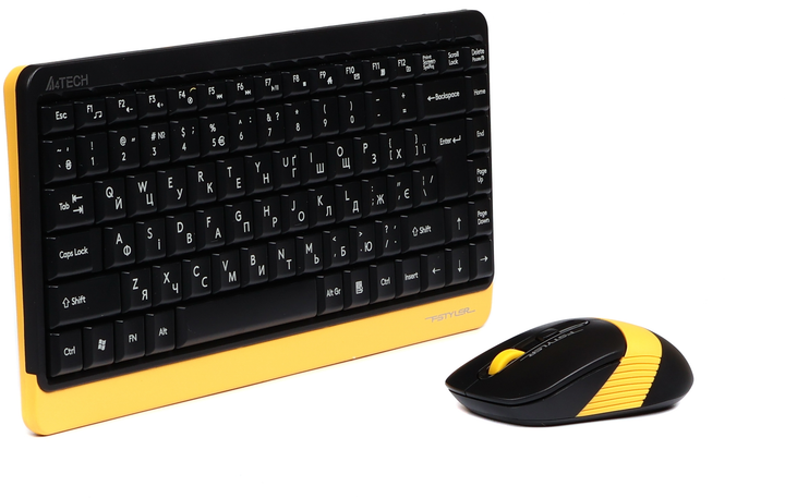 Комплект беспроводной A4Tech Fstyler FG1110 Bumblebee (4711421987752) - изображение 2