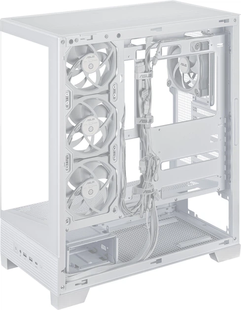 Корпус ASUS A31 Plus Tempered Glass White (90DC00R3-B19000) - зображення 15