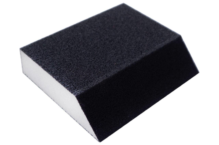 Губка шліфувальна Apro 110 x 90 x 25 мм x P120 трапеція (828109) - зображення 1