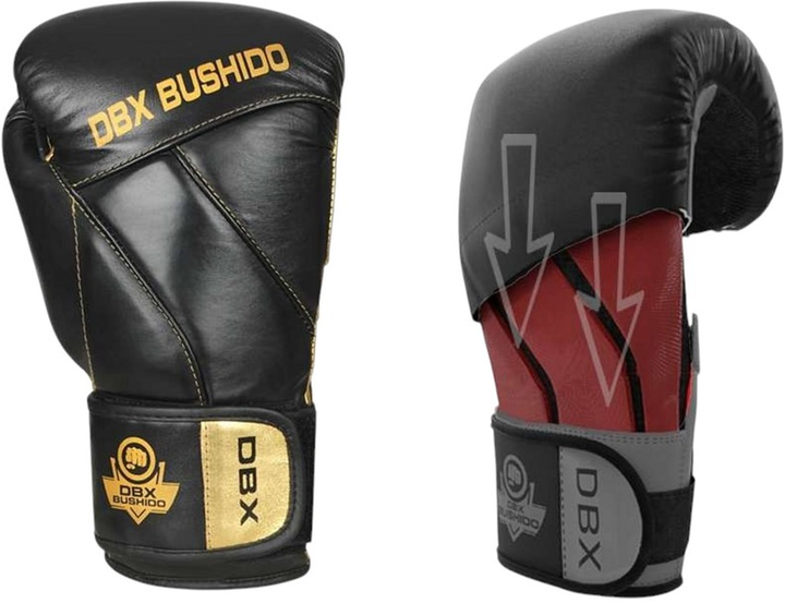 Rękawice bokserskie Bushido Hammer B-2v14 rozmiar 12 oz Black (5902539019131) - obraz 3