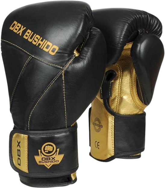 Боксерські рукавички Bushido Hammer B-2v14 розмір 14 oz Black (5902539019148) - зображення 1