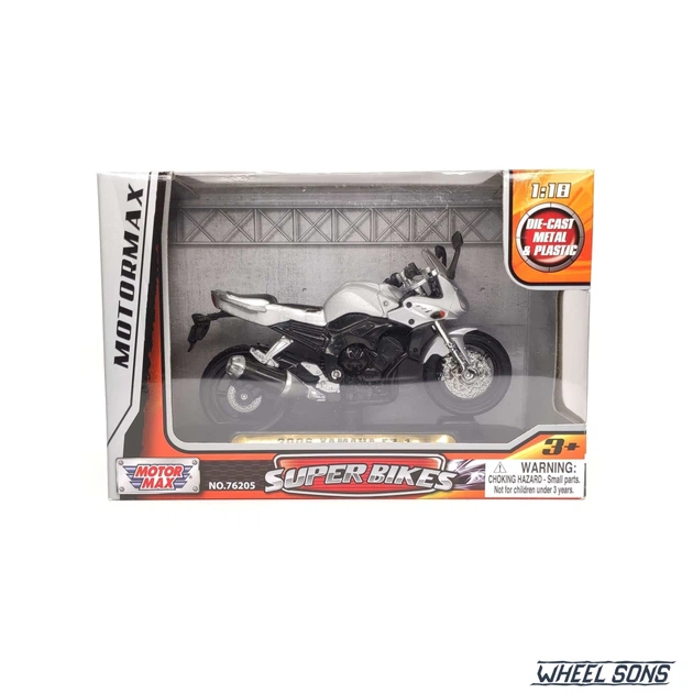 その他 FEILER Annual Version 2000 - 2009 Модель мотоцикла Yamaha FZ-1 2006 1:18 MotorMax (M3319) – игрушки