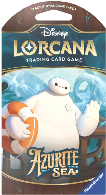 Karty do gry Ravensburger Disney Lorcana Azurite Sea 12 kart (4050368984302) - obraz 3