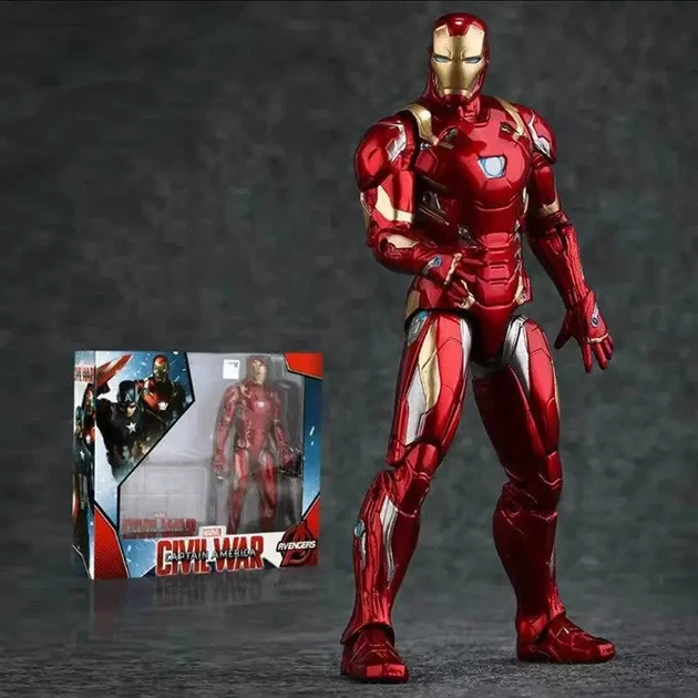 Залізна людина — Iron Man Marvel колекційна фігурка - зображення 4