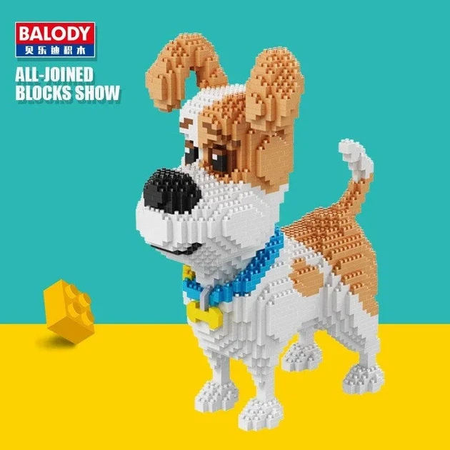 Конструктор Balody 3D из миниблоков Терьер Макс, 2100 элементов - Фото 3 Конструктор Balody 3D из миниблоков Терьер Макс, 2100 элементов - изображение 3
