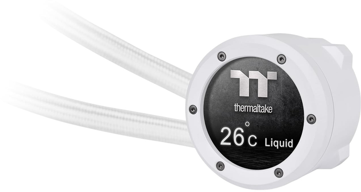 Chłodzenie wodne Thermaltake TH360 V2 Ultra EX ARGB Sync Snow Edition White (CL-W426-PL12SW-A) - obraz 3