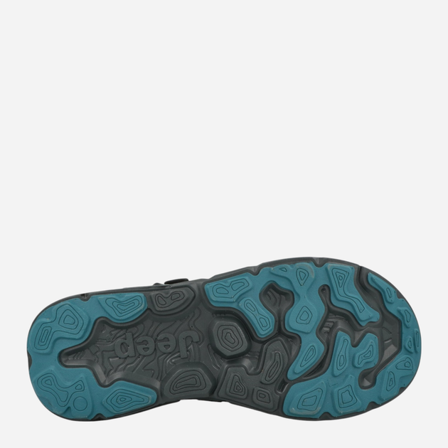 Чоловічі сандалії Jeep JM51120A-062 43 28.9 см Чорні (8057808742566) - зображення 5