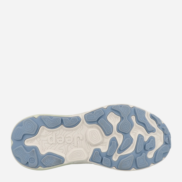 Sneakersy damskie Jeep JL51513A-854 41 27.5 cm Beżowy/Zielony (8052597156051) - obraz 5