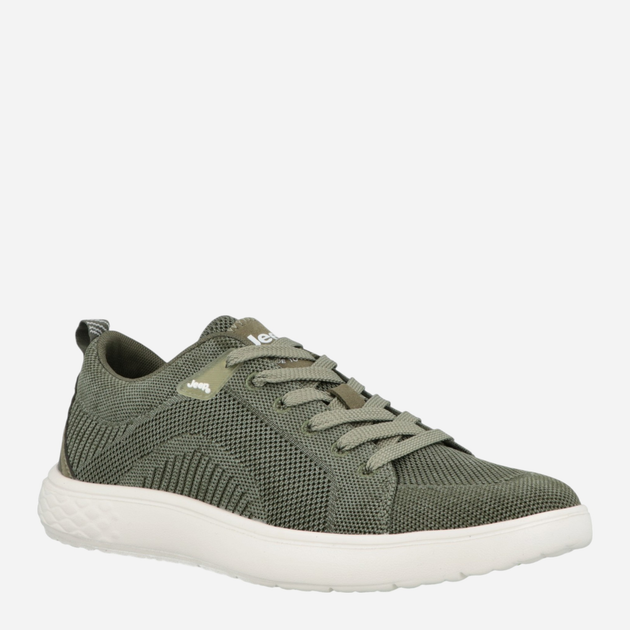 Sneakersy męskie Jeep JM51020A-020 45 30.3 cm Zielone (8052597159151) - obraz 2