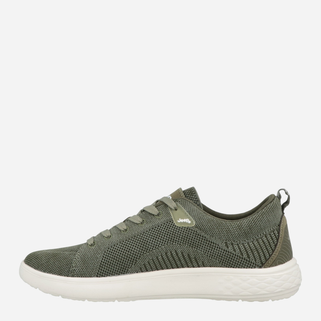 Sneakersy męskie Jeep JM51020A-020 42 28.3 cm Zielone (8052597159120) - obraz 3