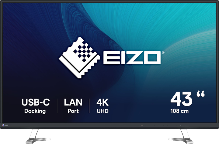 Монітор 42.5" EIZO FlexScan EV4340X-BK - зображення 1